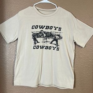 Size medium tan T-shirt